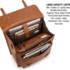 Mesa Ridge Backpack Full-Grain Leather Convertible 3 Mesa Ridge Backpack Full-Grain Leather Convertible - 3