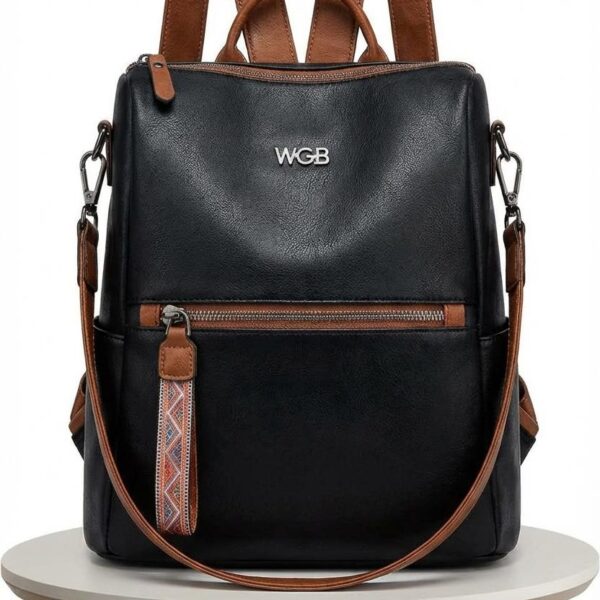 Mesa Mini Convertible Leather Backpack - 4