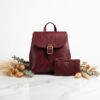 Royo Convertible Leather Backpack 2 Royo Convertible Leather Backpack - 1