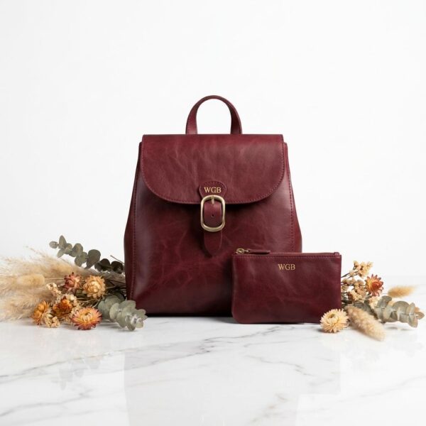 Royo Convertible Leather Backpack