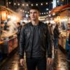 Voyage Lambskin Aviator Jacket - 6