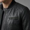 Voyage Lambskin Aviator Jacket - 5