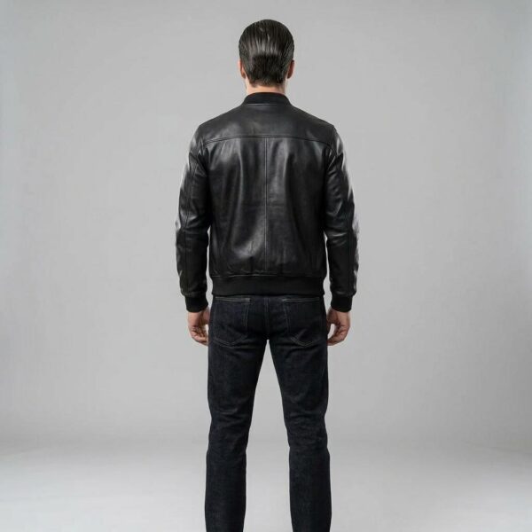 Nora Hand-Burnished Cowhide Bomber — Tailored Heritage - 2