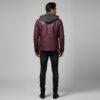 Bordeaux Hooded Bomber — Handcrafted Oxblood Leather Jacket - 2