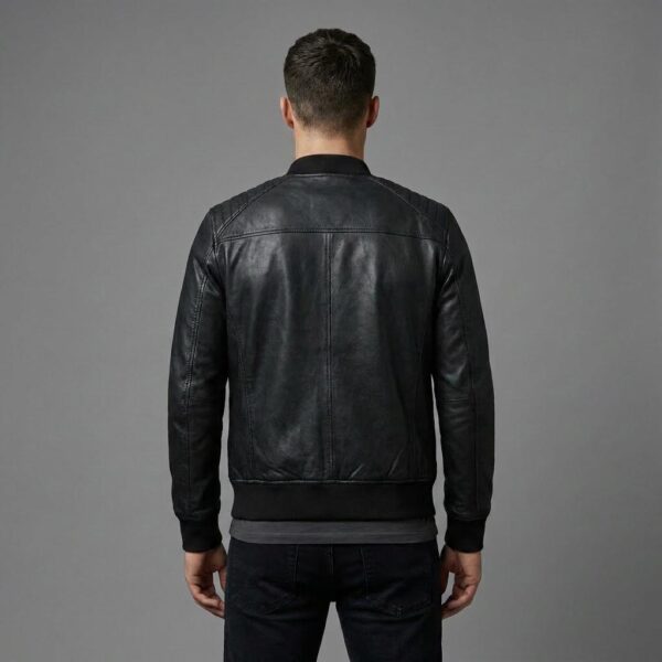 Voyage Lambskin Aviator Jacket - 4