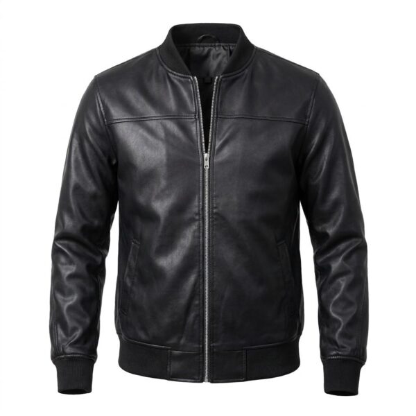 Nora Hand-Burnished Cowhide Bomber — Tailored Heritage