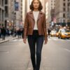 Cowl Atelier Sheepskin Biker Jacket - 2
