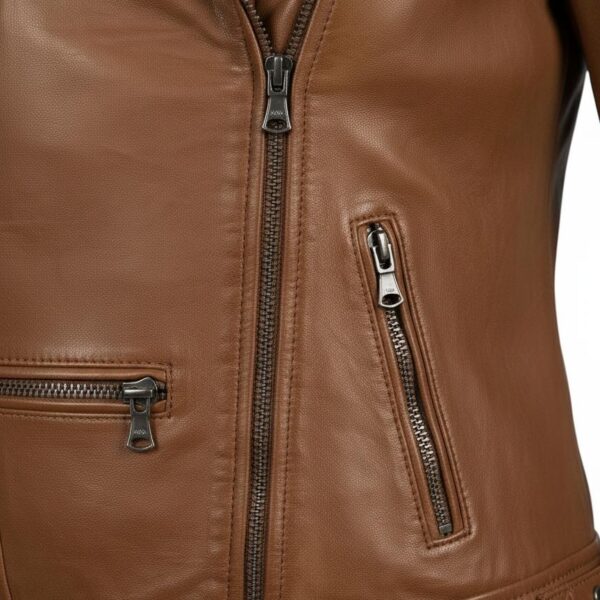 Cowl Atelier Sheepskin Biker Jacket 3 Cowl Atelier Sheepskin Biker Jacket - 3