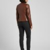 Aurelian Collarless Sheepskin Jacket - 1