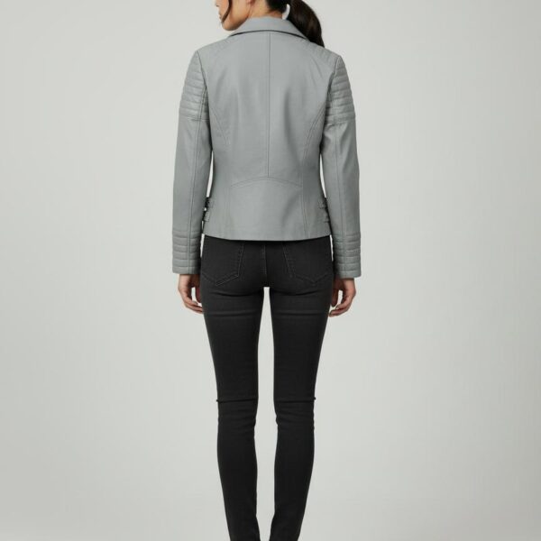 Ashford Grey Sheepskin Rider Jacket