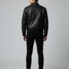 Noir Heritage Cowhide Bomber Jacket - 1