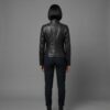 Roadster Grey Sheepskin Leather Jacket 1 Roadster Grey Sheepskin Leather Jacket - 1