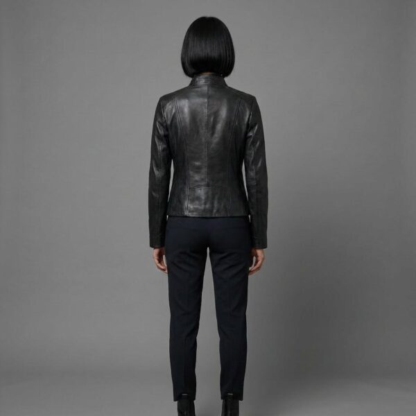 Roadster Grey Sheepskin Leather Jacket