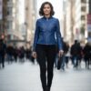 Atlantic Hand-Burnished Sheepskin Biker Jacket 3 Atlantic Hand-Burnished Sheepskin Biker Jacket - 3