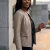 Fash Nappa Collarless Leather Jacket - 2