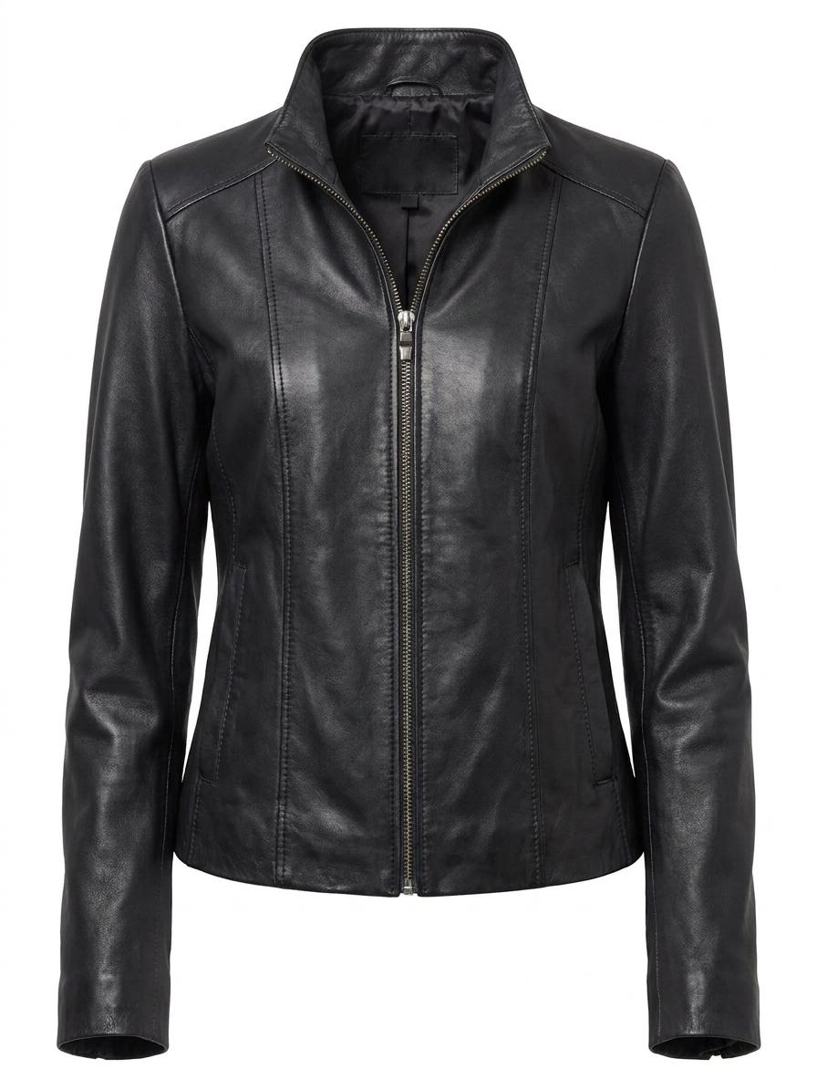 Roadster Grey Sheepskin Leather Jacket Roadster Grey Sheepskin Leather Jacket