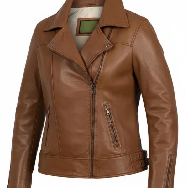 Cowl Atelier Sheepskin Biker Jacket