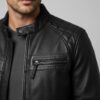 Noir Atelier Lambskin Racer Jacket 3 Noir Atelier Lambskin Racer Jacket - 3