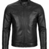 Nocturne Lambskin Cafe Racer Jacket Nocturne Lambskin Cafe Racer Jacket